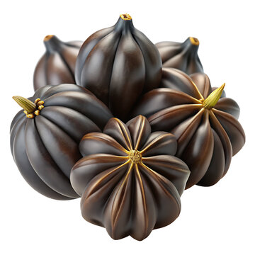 A Bunch Of Fresh Fragrant black cumin Bunium persicum Hyperrealistic Highly Detailed Isolated On Transparent Background Png File White Background Photo Realistic Image