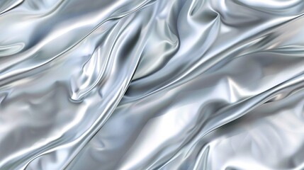 Seamless Sleek Metallic Texture Background