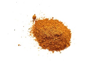 Dried chili on a bright background.