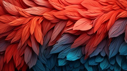 Fototapeta premium Highquality animalthemed design featuring vibrant bird plumage and intricate feather textures for a realistic and visually striking background.