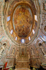 interior of church, Taranto, Apulia, Italy, March 2024