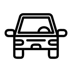 car icon on background white