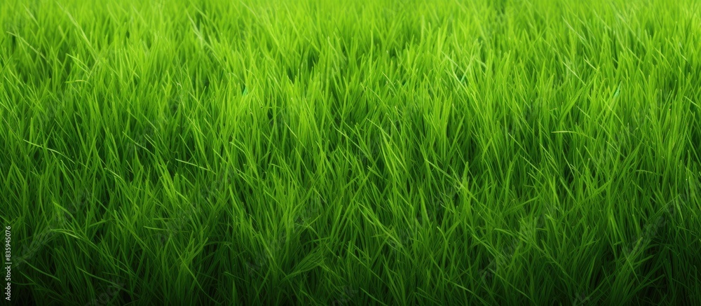 Poster green grass background texture element of design. creative banner. copyspace image