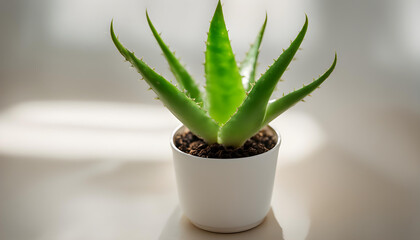 aloe vera plant in a pot