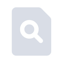 File searching icon design isolated on white background
