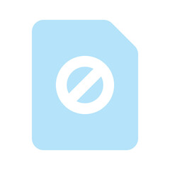 Page error icon design, premium vector design
