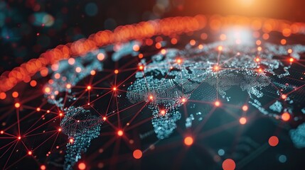 global business growth graph stock financial success market chart on digital investment strategy exchange finance data concept technology economy communication network connection .stock illustration