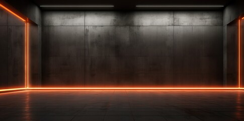 Minimalistic abstract  interior of living room