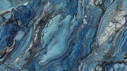 Indigo Waves Abstract Background