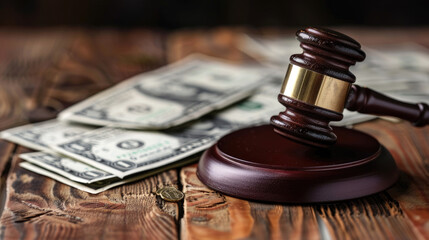 Legal Authority and Money, The Symbolism of the Gavel and Cash