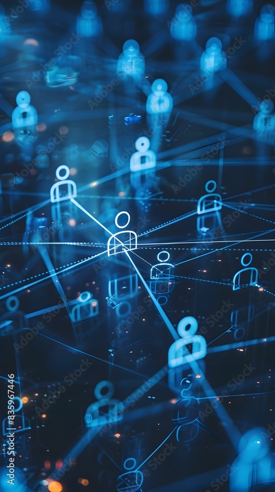 Poster digital tools for streamlining customer relationship management in business teams