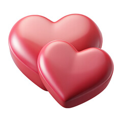 Heart shaped molds Hyperrealistic Highly Detailed Isolated On Transparent Background Png File