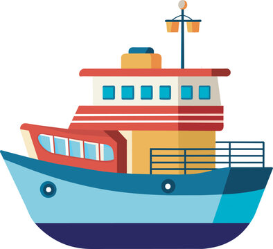 recommend clip art: ship boat isolated vector illustration