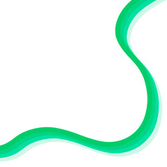 Simple multicolored layered lines.