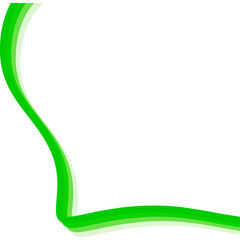 Simple multicolored layered lines.