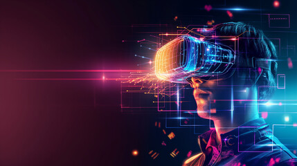 Innovative Technology for Future Business Efficiency and Profitability with Artificial Intelligence, Blockchain, and Augmented Reality in a Sleek Minimalist Design