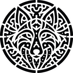 A logo Animal vector illustration on white background