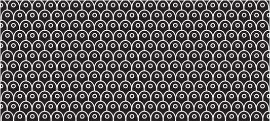 Abstract dragon skin with dots pattern vector Black and White.