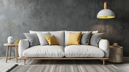 Cozy Scandinavian Living Room