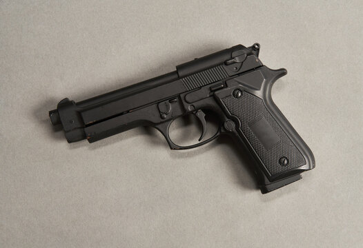 A lighter that closely resembles a gun                               