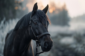 A majestic horse, showcasing its strength and beauty.