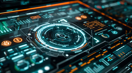 Digital control panel, state-of-the-art technology for customization and control