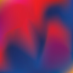 illustration of blur background. blue yellow red blur background