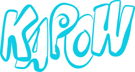 Kapow sign