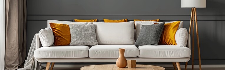 Cozy Scandinavian Living Room