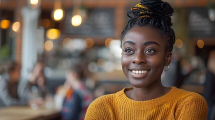 Fototapeta premium Engaging Debate Over Current Events in Cozy Coffee Shop Atmosphere