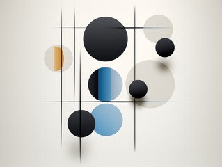 Abstract Geometric Shapes Art