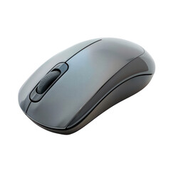 wireless computer mouse isolated on transparent background