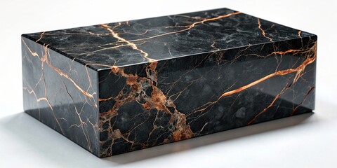 Black marble block with copper veins texture background , black, marble, block, texture, copper veins, background, stone, luxury, elegant, architecture, interior design, abstract, natural