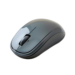 wireless computer mouse isolated on transparent background