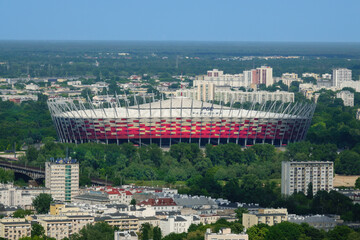 2023-06-06  View of the People's Stadium. Warsaw Poland © fotomaster