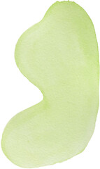 Watercolor Abstract Splash Blob Organic