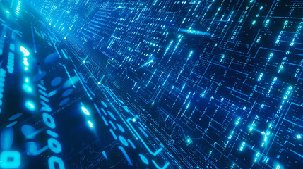 Internet and tech abstract background