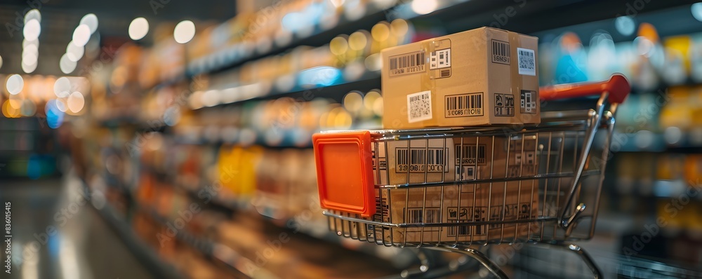 Poster qr code enabled product for seamless online store access in modern e commerce