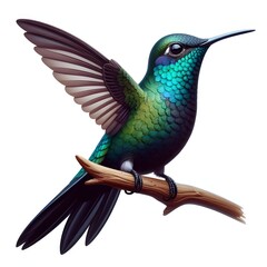 Fototapeta premium PNG Hummingbird animal beak wildlife