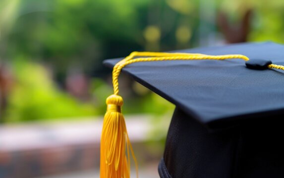 Black Graduation Cap