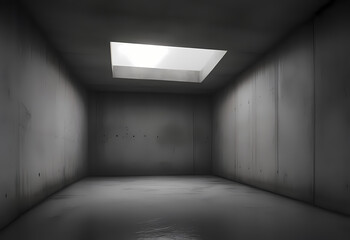 empty white room