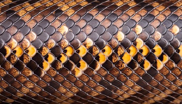 Seamless Python Skin Texture Pattern Background