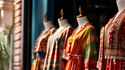 Fototapeta premium Summertime Chic - Explore Our New Lawn Dress Collection
