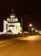 Cathedral on Easter night