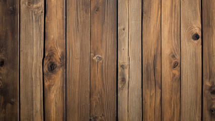 Fototapeta premium Wood texture. Old brown aged wood background. AI generative.