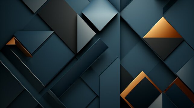 Minimalist background with geometric patterns and metallic accents, perfect for adding a touch of modern elegance to any project. Painting Illustration style, Minimal and Simple,