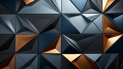 Modern backdrop featuring geometric patterns in plastic and metal finishes, adding depth and visual interest to any design project. Painting Illustration style, Minimal and Simple,