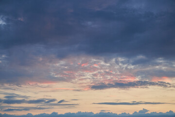 Colorful Sky Canvas