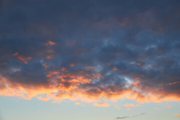 Colorful Sky Canvas