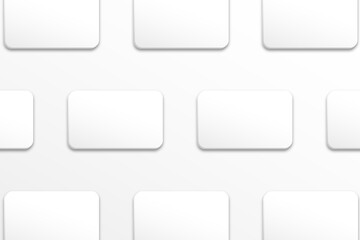 white cards
